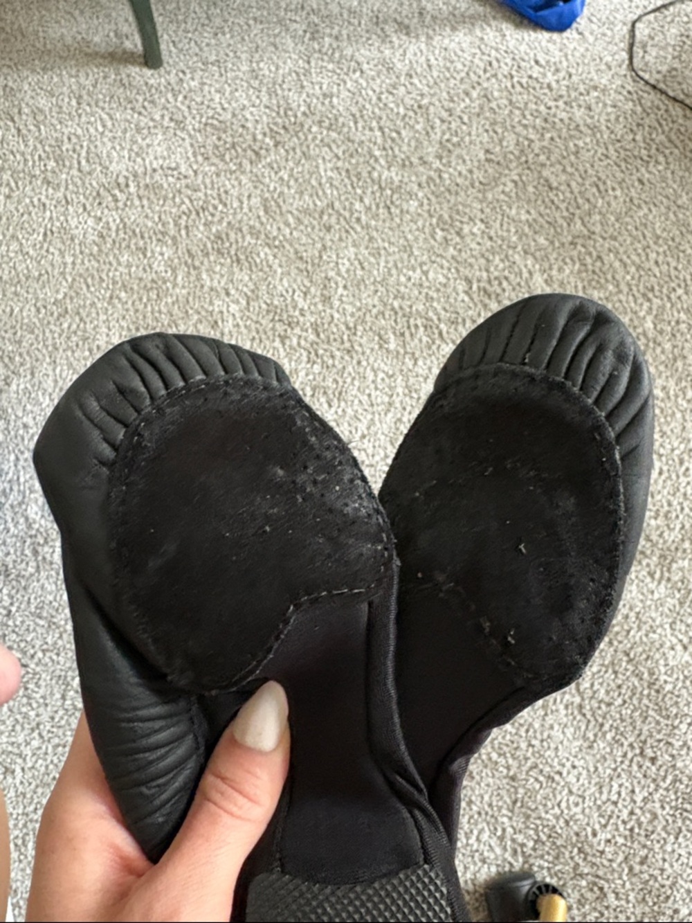 BLOCH Black Dance/Jazz shoes - Slip-On Jazz Shoes - Picture 3 of 4